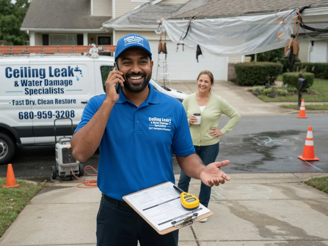 Ceiling Leak Cleanup Polk, NE FAQs